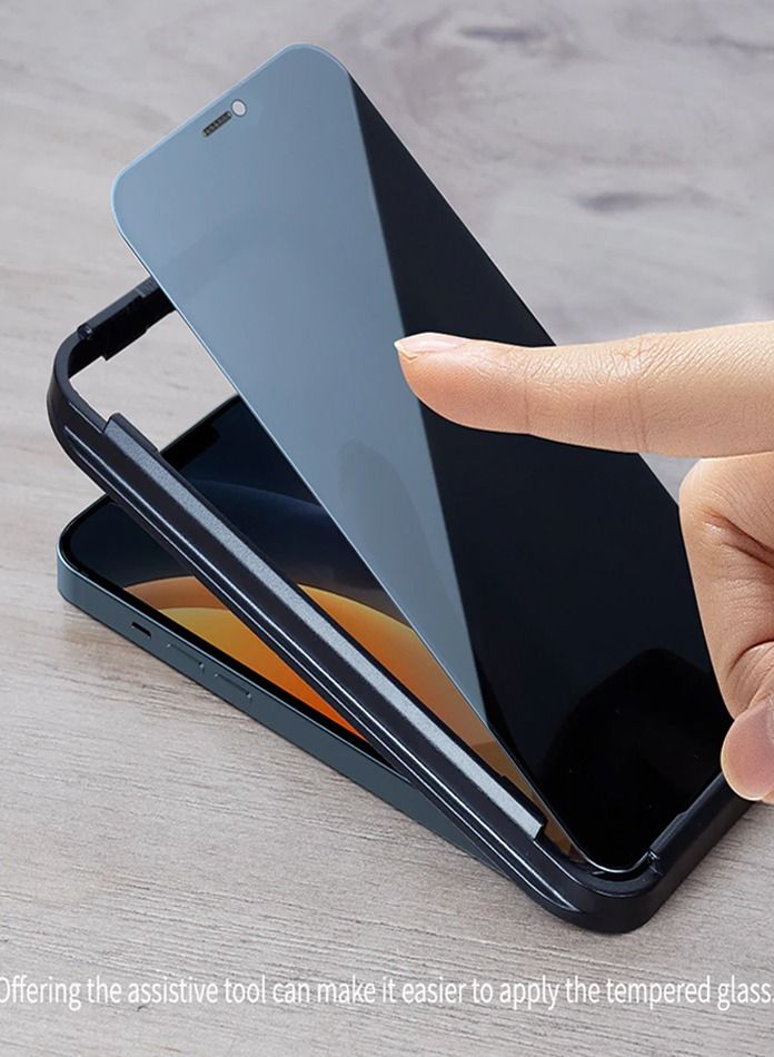 Fend Clear Privacy Screen Protector for iPhone 11 Pro 3D Tempered Glass - Image 4