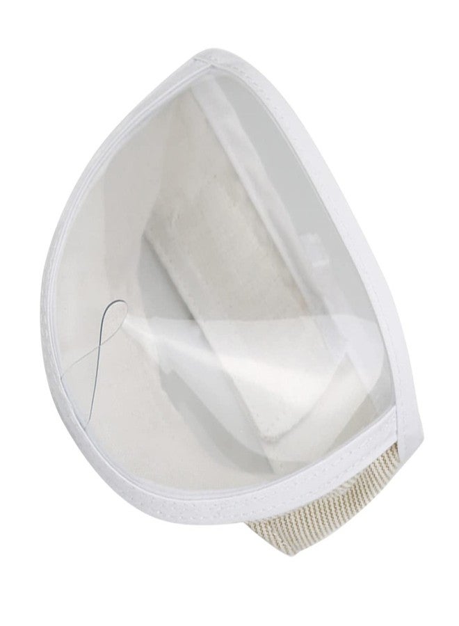 balacoo Cat Muzzle 2-Pack Transparent Adjustable Breathable Kitten Grooming Mask for Bathing Nail Trimming Anti-Biting and Licking Protection - Image 4