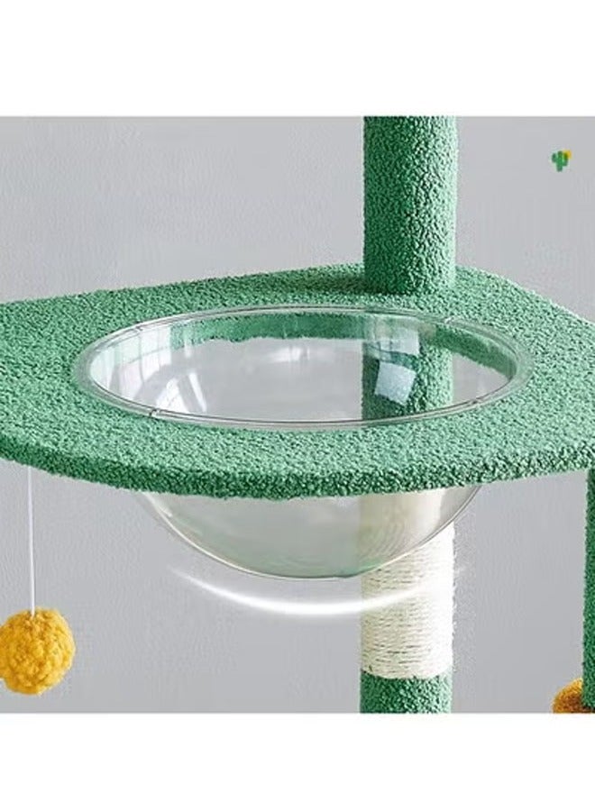Flower Cat Tree Condo with Scratching Post - Image 4