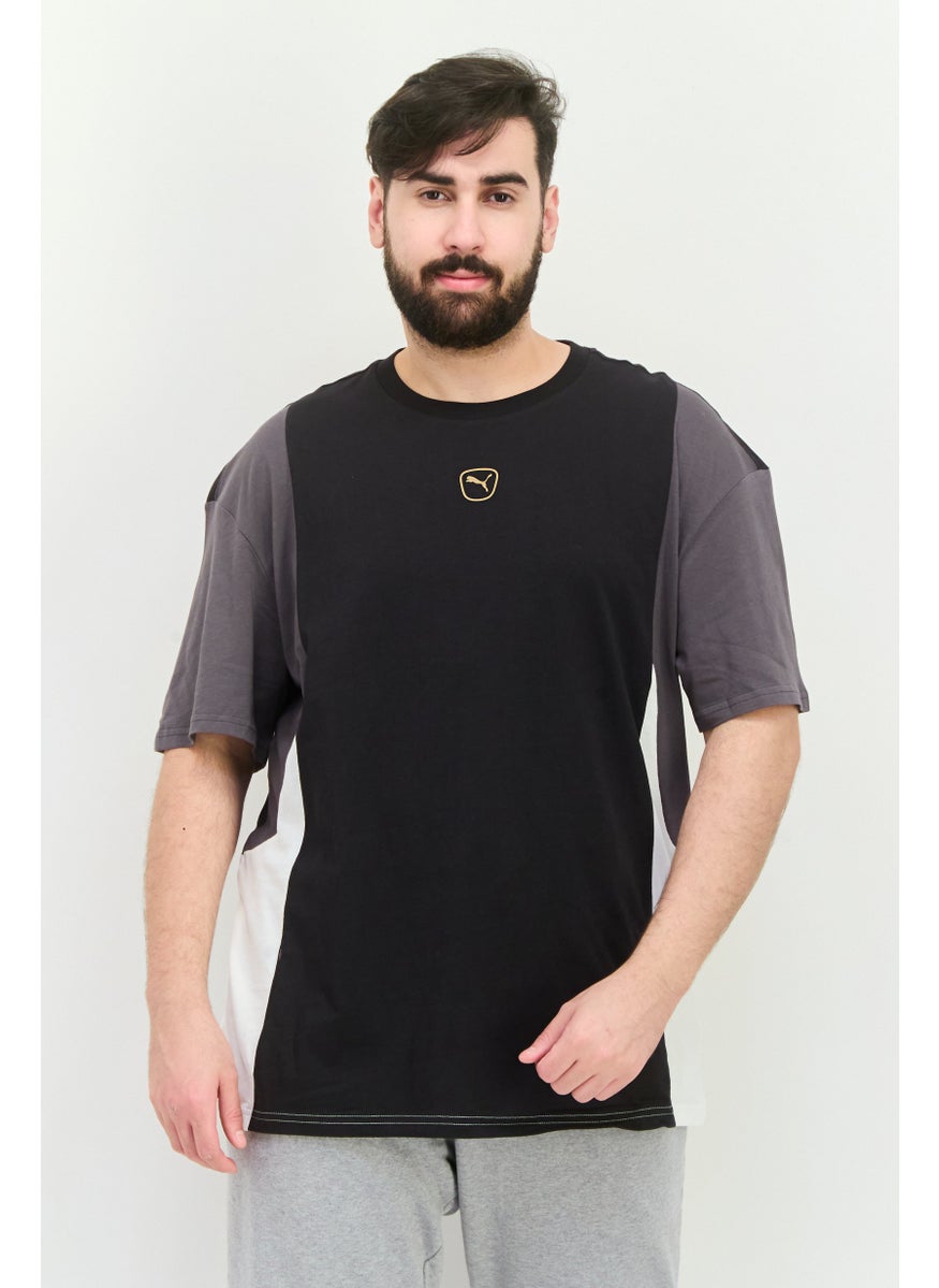 PUMA Men Sportswear Fit Short Sleeve Outdoor T-Shirt, Multicolor  - Image 1