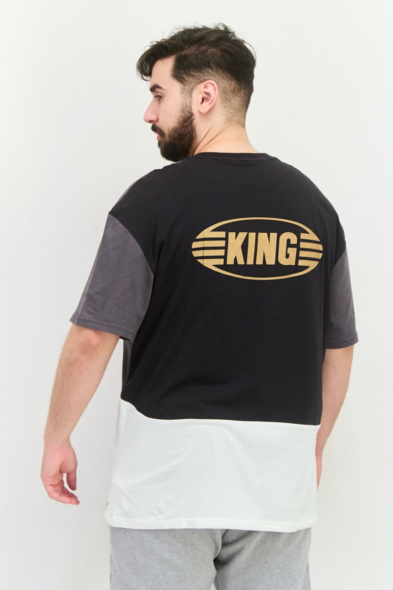 PUMA تي شيرت رياضي للرجال بأكمام قصيرة مناسب للخارج، متعدد الألوان - Image 4