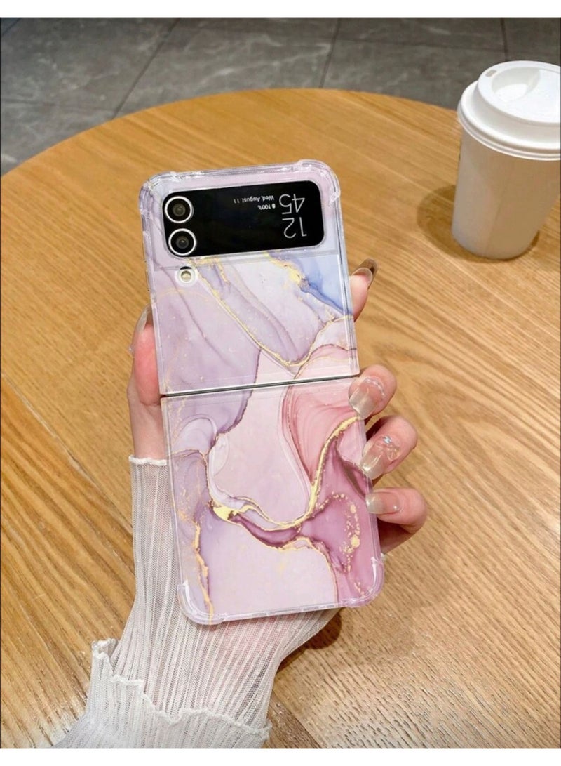 Luxury Marble Case for Samsung Galaxy Z Flip 6 - Image 3