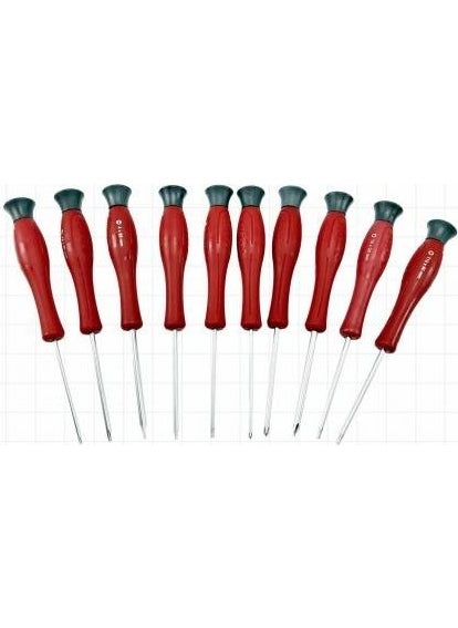 Torx-Flat-Star Clockmaker Terminal Screwdriver Set 10 Pcs