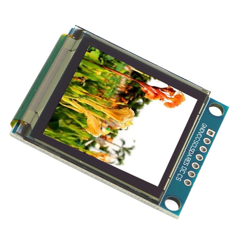 وحدة شاشة OLED بقياس 1.5 بوصة بدقة 128 × 128 - شاشة OLED مستقلة الإضاءة منخفضة الاستهلاك الطاقي عالية التوهج ومرنة رفيعة بواجهة SPI للأجهزة الإلكترونية اليدوية ومحكمات الصناعة والأجهزة الاتصالية - Image 4