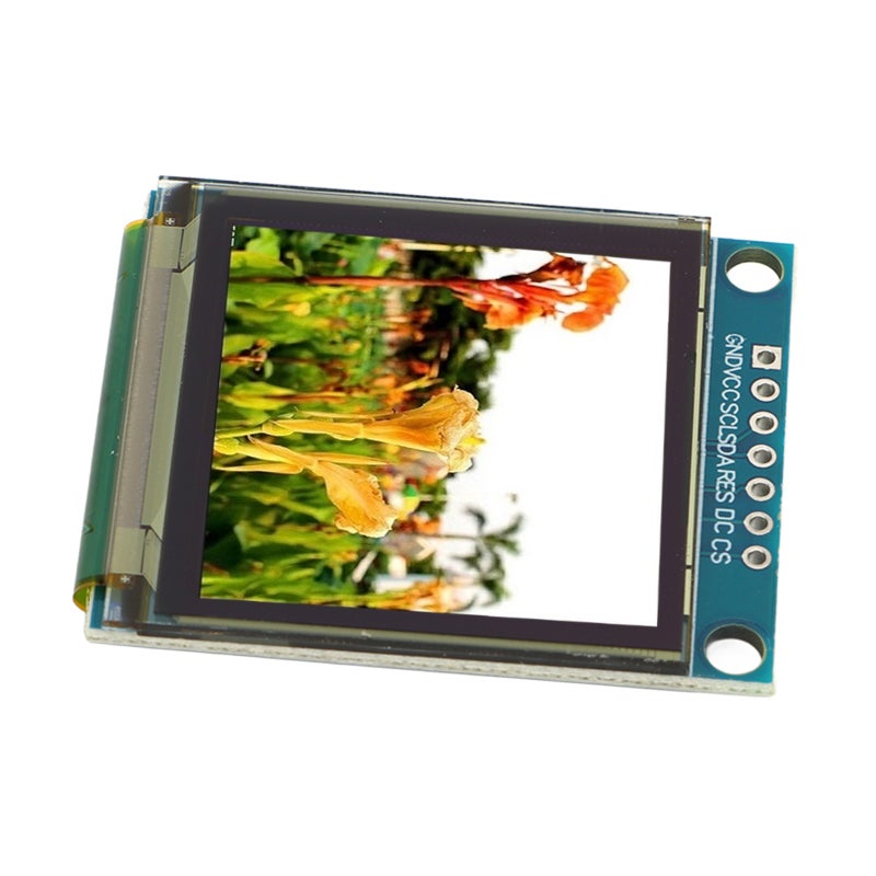 وحدة شاشة OLED بقياس 1.5 بوصة بدقة 128 × 128 - شاشة OLED مستقلة الإضاءة منخفضة الاستهلاك الطاقي عالية التوهج ومرنة رفيعة بواجهة SPI للأجهزة الإلكترونية اليدوية ومحكمات الصناعة والأجهزة الاتصالية - Image 5