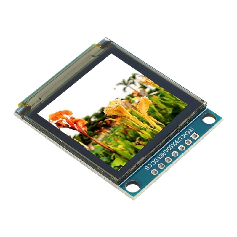 وحدة شاشة OLED بقياس 1.5 بوصة بدقة 128 × 128 - شاشة OLED مستقلة الإضاءة منخفضة الاستهلاك الطاقي عالية التوهج ومرنة رفيعة بواجهة SPI للأجهزة الإلكترونية اليدوية ومحكمات الصناعة والأجهزة الاتصالية - Image 2