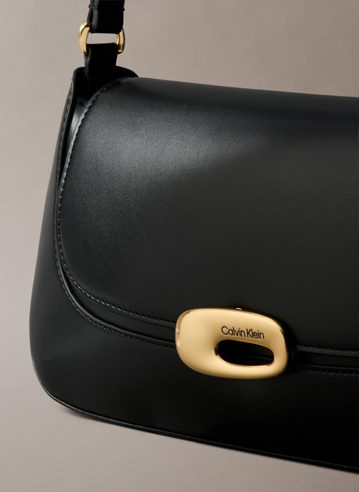 CALVIN KLEIN Engraved Flap Shoulder Bag - Image 3