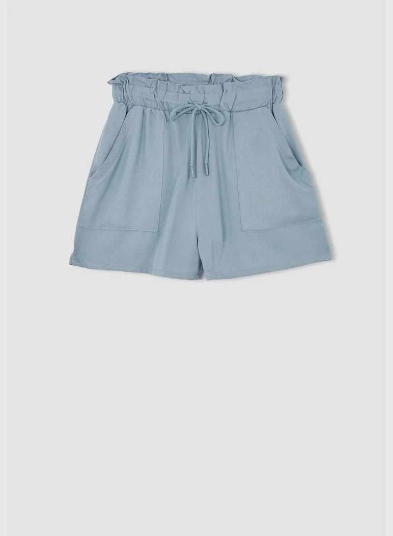 ديفاكتو Woman Regular Fit Woven Bottom Short