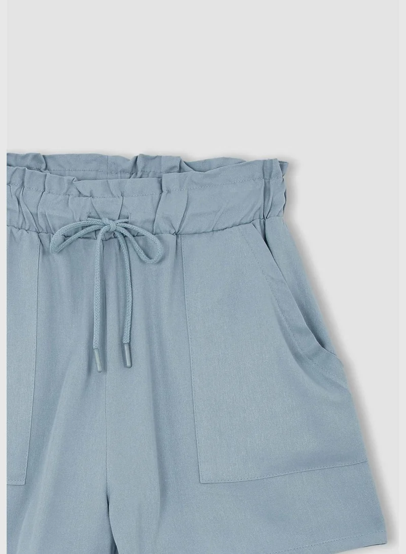 ديفاكتو Woman Regular Fit Woven Bottom Short