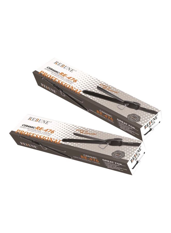 NIBEMINENT Vir Ceramic Hair Curler Black 150g - Image 4