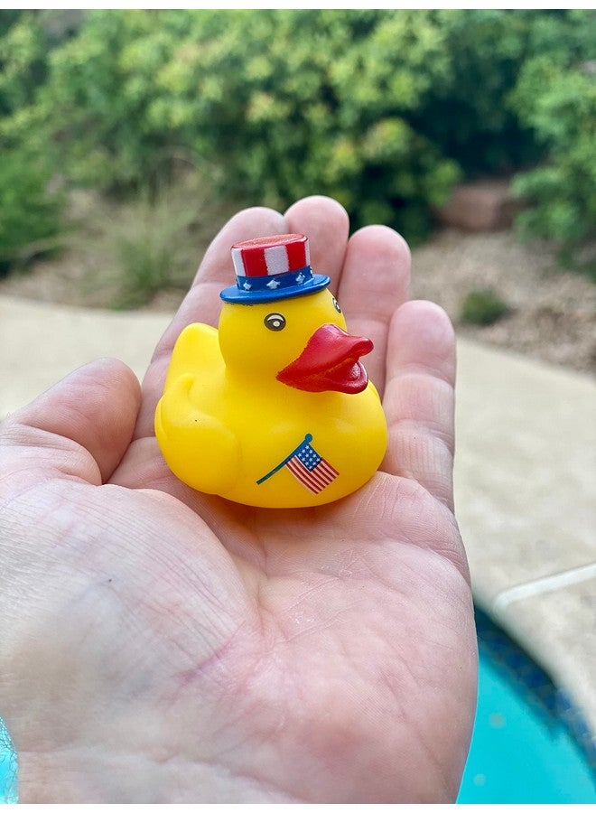 Funiverse Bulk 20 Pack Patriotic Rubber Ducky Assortment - Perfect for Memorial Day, 4th of July, Labor Day or Veteran's Day - Image 4