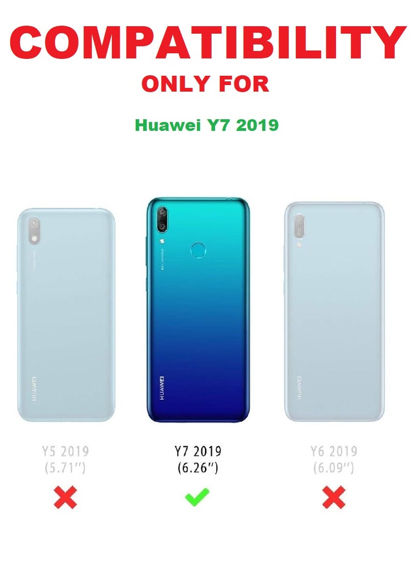 Super Tempered Glass Screen Protector 5D Designed For Huawei Y7 (2019) Full Glue Edge to Edge Full Screen Coverage And Bubble Free - Image 3