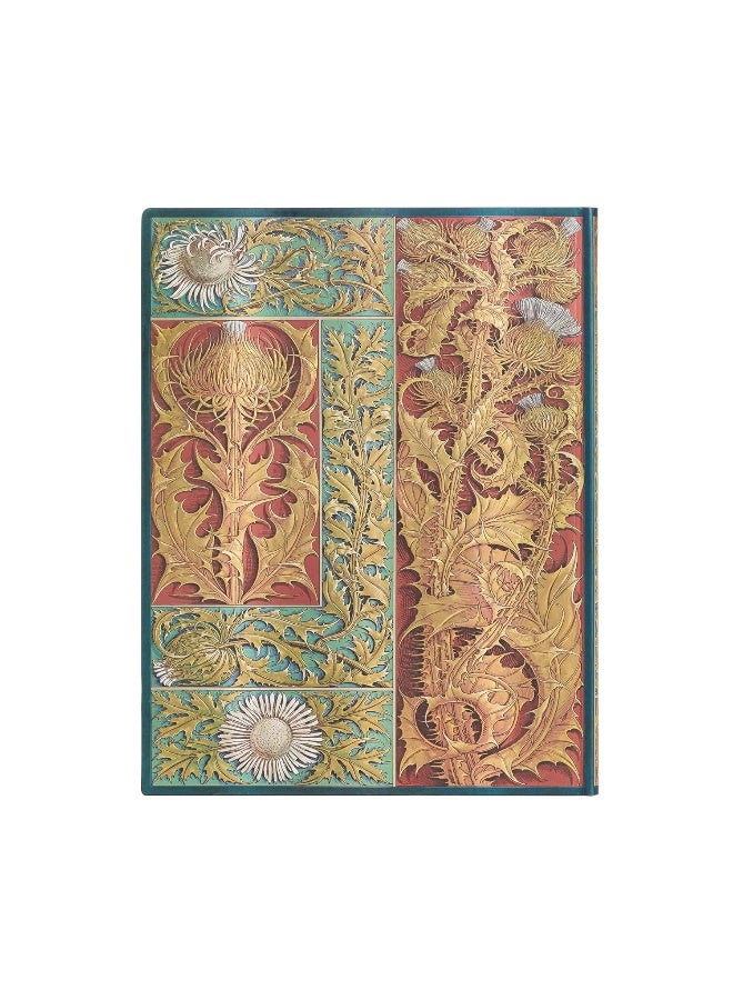Paperblanks | Wild Thistle | Vox Botanica | Softcover Flexi | Ultra | Lined | Elastic Band Closure | 176 Pg | 100 GSM  - Image 2