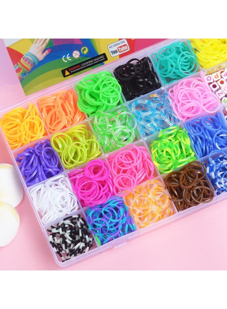 NIBEMINENT 2000 Pieces Bracelet Set Clay Beads DIY Kit Bracelet Making Kit Kids Craft Ideas with Hook Charm for Baby Girl Birthday Gift Set  - Image 2
