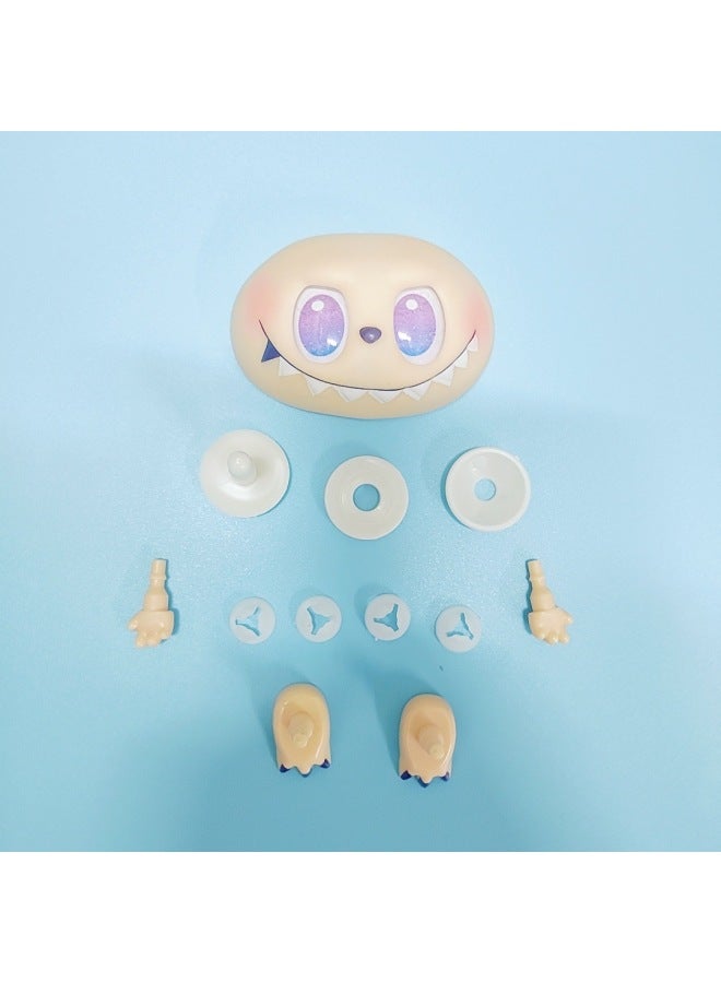 Labubu Finger Generic Third Generation Labubu Vinyl Face, Hands And Feet Accessories ...