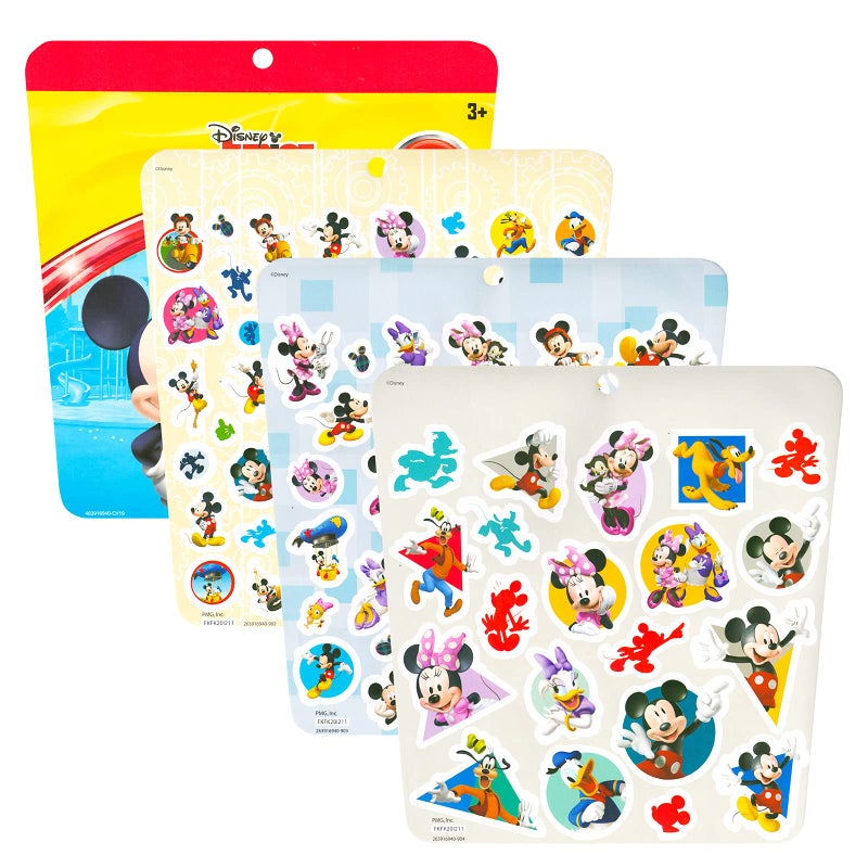 Classic Disney Classic Disney Mickey Mouse Fleece Throw Blanket and Tote Bundle - Mickey Mouse Kids and Teens Blanket  Tote  300 Stickers  and More for Boys & Girls (Size 45''x60'')  - Image 4