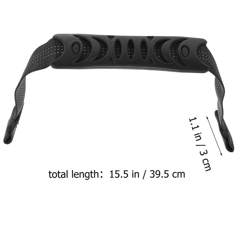 4Pcs Universal Car Seat Headrest Grab Handles Automotive Interior Accessories For Rear Seat Safety Passenger Grip Handles For Car Truck Black - Image 3