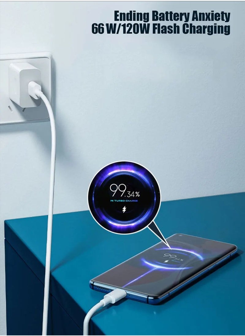 هاي لوك - كابل USB من النوع C، 6 أمبير، 120 واط، شحن سريع، سلك شاحن USB-C إلى USB، مضفر من النايلون، متوافق مع Huawei SCP، QC4.0، PD3.0، Samsung، Xiaomi - Image 1