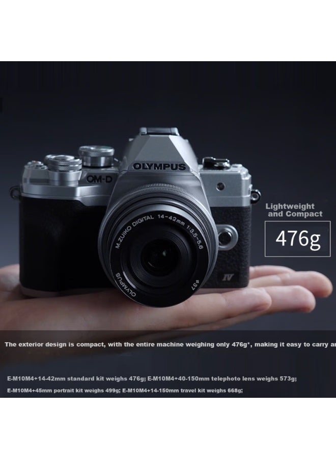 Olympus E-m10 Mark Iv Mirrorless Camera Digital Camera Micro Single Camera Kit 20.3 Megapixels - Image 1