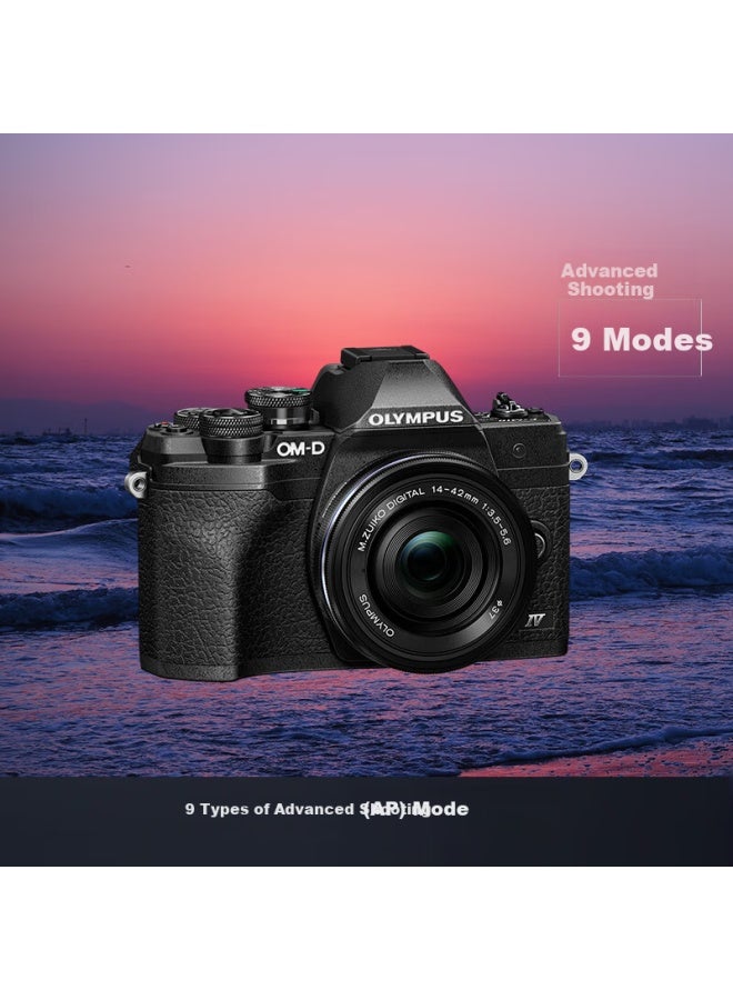 Olympus E-m10 Mark Iv Mirrorless Camera Digital Camera Micro Single Camera Kit 20.3 Megapixels - Image 4