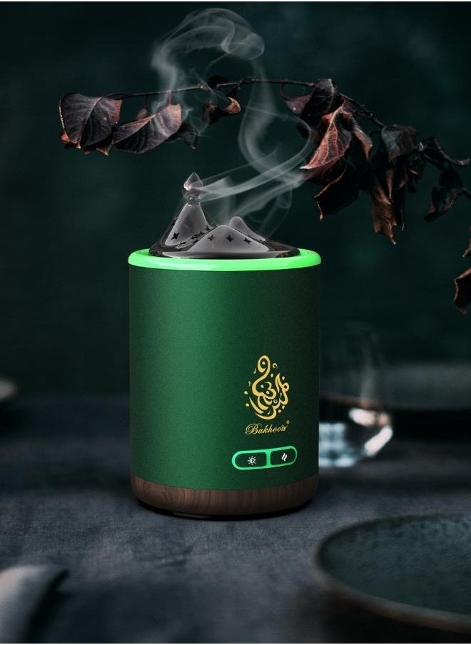Crony B19 Circular Tower Electric Bukhoor Burner with Light – Stylish Arabic Mubkhar for Oud and Incense  - Image 3
