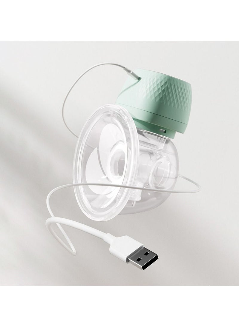 Gonice - Wearable Breast Pump - 3 Modes & 9 Levels Touch Screen, Portable Electric Breast Pump, Wireless Pump,  Low Noise Green - Image 1