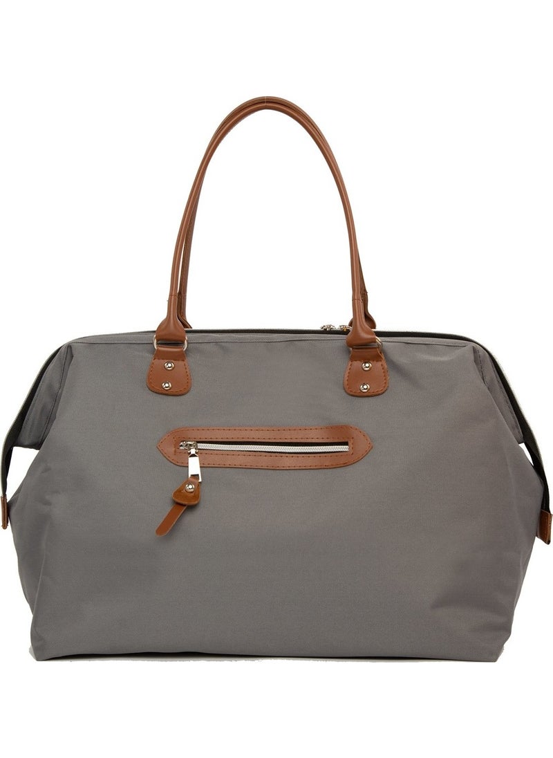 Bagmori Gray Baby Bag Printed Baby Care Bag  - Image 4