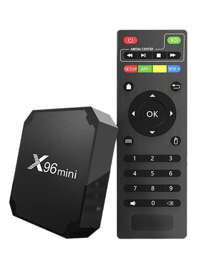 X96 Mini Android 4K UHD TV Box Black 