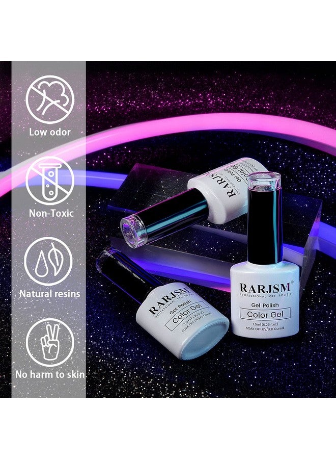 RARJSM Chameleon Gel Nail Polishes Set Multichrome Color Changing Blue Green Purple Holographic Glitter Polish Curing Requires Sparkle Shimmer Nail Gel Varnish Soak Off Diy At Home 7.5Ml 3Pcs - Image 4