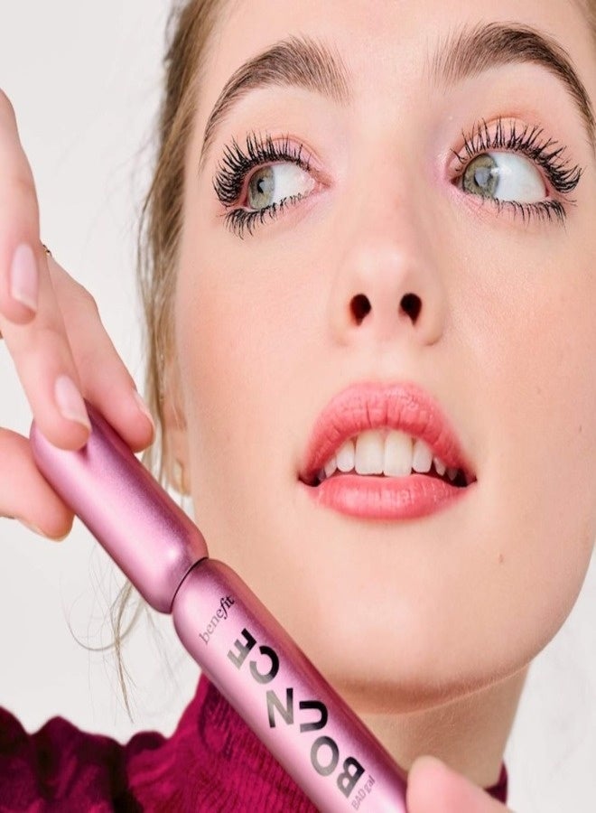 Benefit Cosmetics BADgal Bounce Volumizing Mascara – Black, Extreme Volume & Lift, Long-Lasting Smudge-Resistant Formula, 0.14 oz / 4 g - Image 4