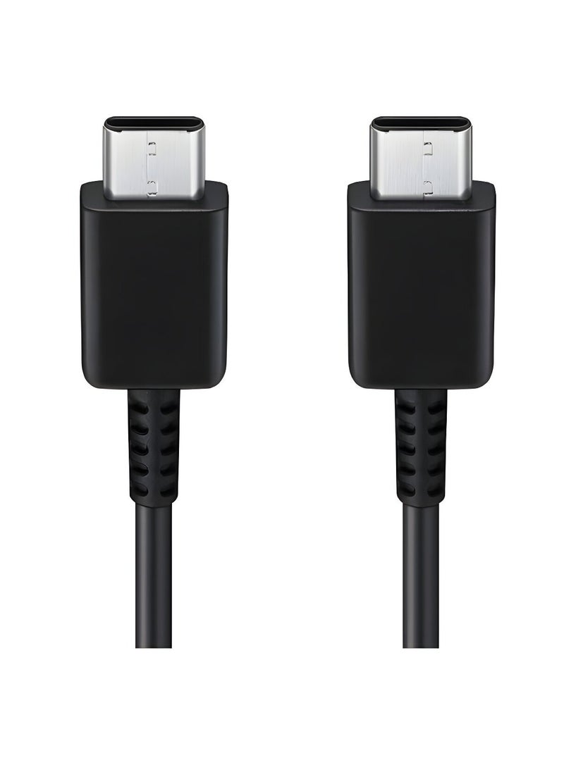 Power Adapter 25W With USB-C To USB-C Cable Black