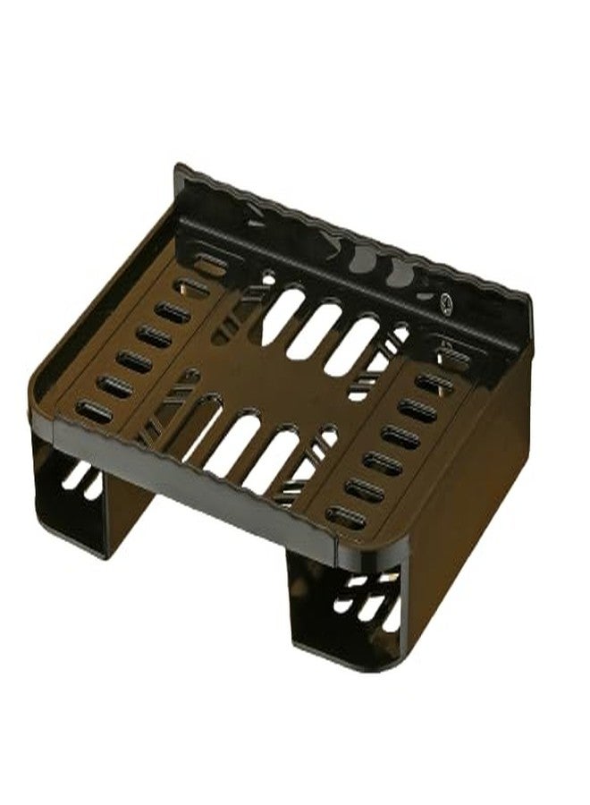 PAYABLE Plastic Black Color Set Top Box Stand with Remote Holder | Wall Shelf, Wall Mounted Fo Home - Image 3