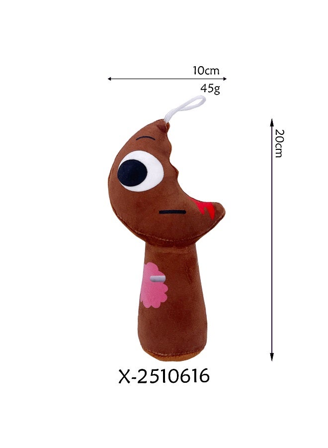 NIBEMINENT Sprunki Game Plush, Sprunki Toys Plush,Soft Stuffed Animal Pillow Doll Birthday Gifts for Adult Kids - Image 2