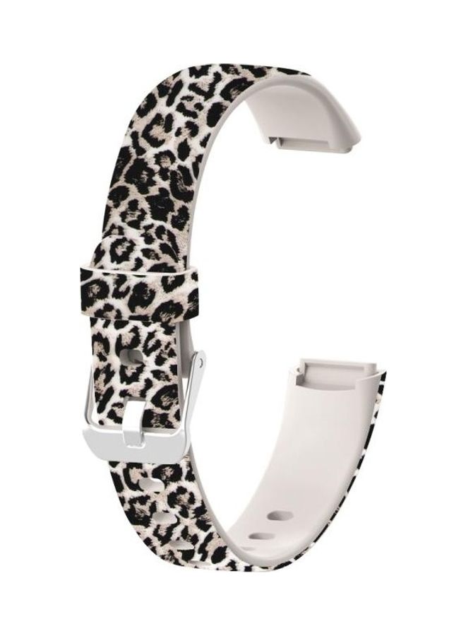 BGM Replacement Strap For Fitbit Luxe Brown Leopard - Image 1