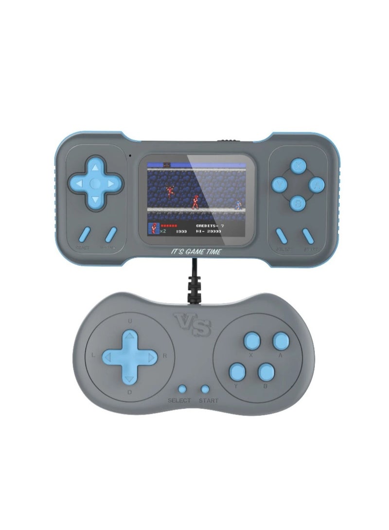 ارواق وحدة تحكم ألعاب فيديو محمولة صغيرة محمولة ريترو للأطفال مشغل ألعاب مزدوج صغير مدمج 500 لعبة آلة ألعاب ريترو - Image 1