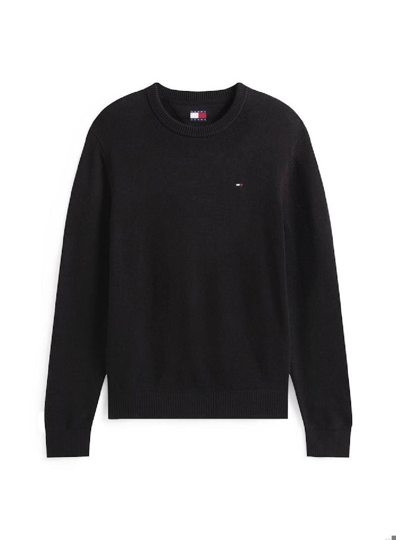 TOMMY JEANS Crew Neck Slim Jumper - Image 4