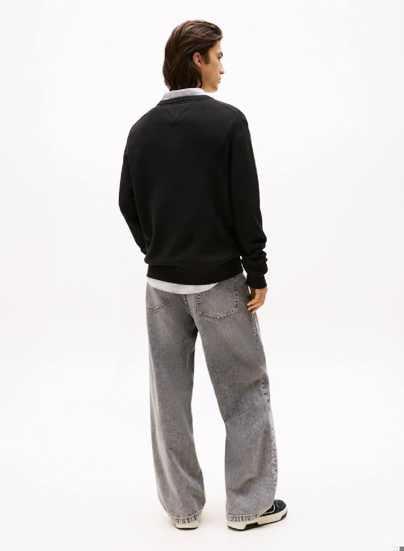 TOMMY JEANS Crew Neck Slim Jumper - Image 2
