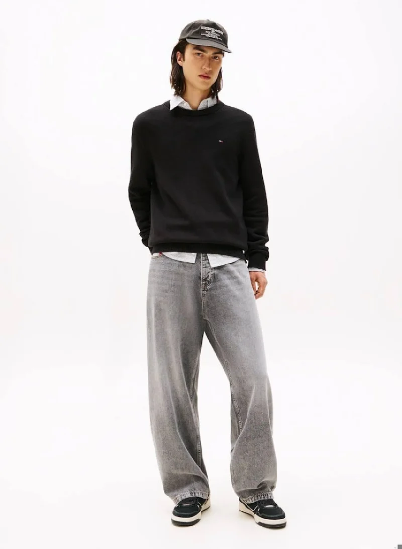 TOMMY JEANS  Crew Neck Slim Jumper for Men | Best Price UAE