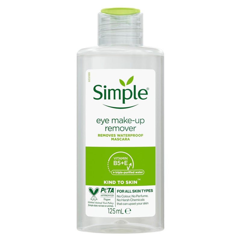 Simple Kind To Eyes Eye Make Up Remover 125 ml - Image 1
