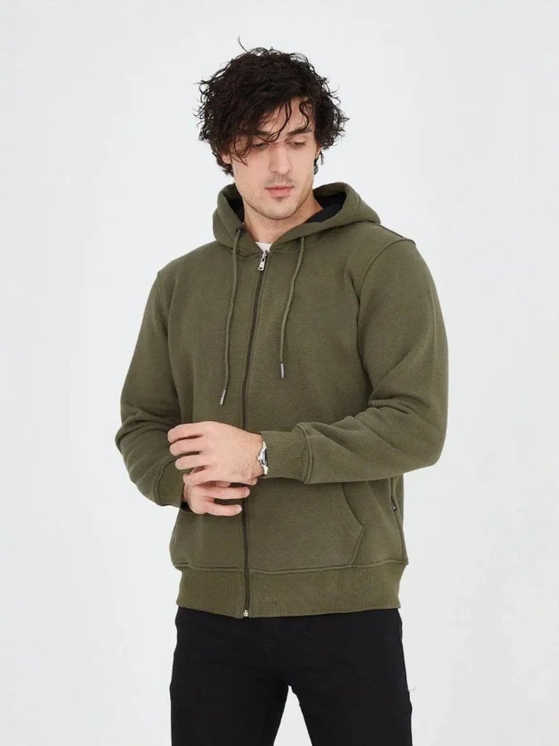 Jane's JANES Hooded Zipper Cardigan with Pocket - Image 2