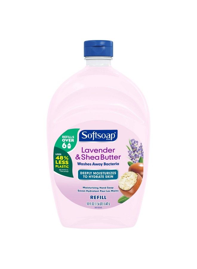 Softsoap Deeply Moisturizing Liquid Hand Soap Refill Lavender & Shea Butter 50 Fl. Oz - Image 1