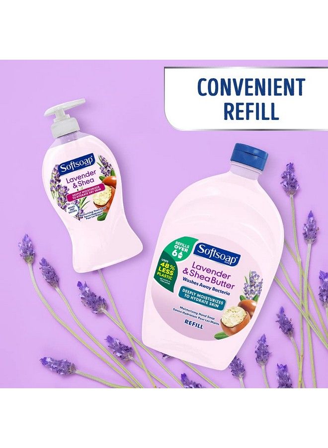 Softsoap Deeply Moisturizing Liquid Hand Soap Refill Lavender & Shea Butter 50 Fl. Oz - Image 4