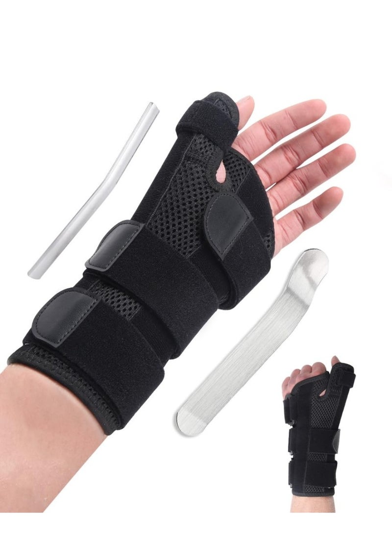 Wrist Brace with Thumb Support – Adjustable Thumb Spica Splint – Pain Relief & Stabilization - Image 1
