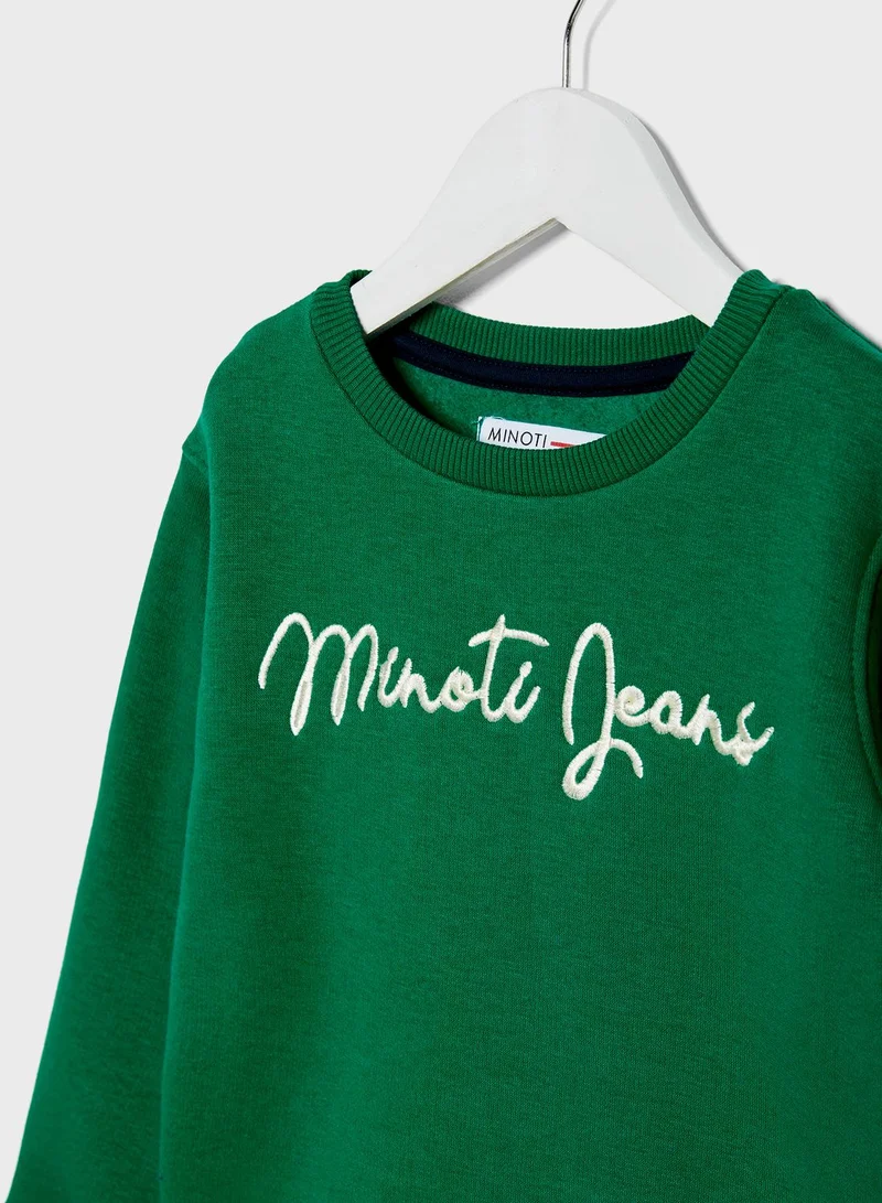 MINOTI Kids Fleece Sweatshirt