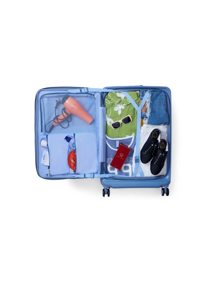 امريكان توريستر AMERICAN TOURISTER TRENTO+ 82 CM ELEMENTAL BLUE - Image 5