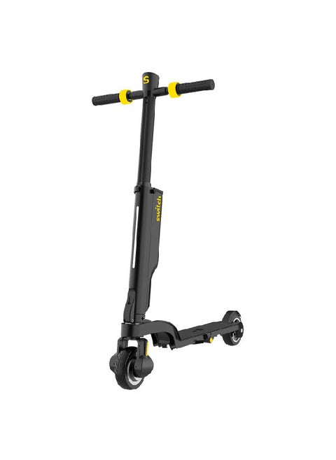 ES-A125 E-Scooter Backpack Folding Black | Lightweight 250W Electric Scooter for Adults | Max Speed 25 km/h | Range 15-20 km | Fast Folding Mechanism | 5.5" Tires, 2-Year Warranty