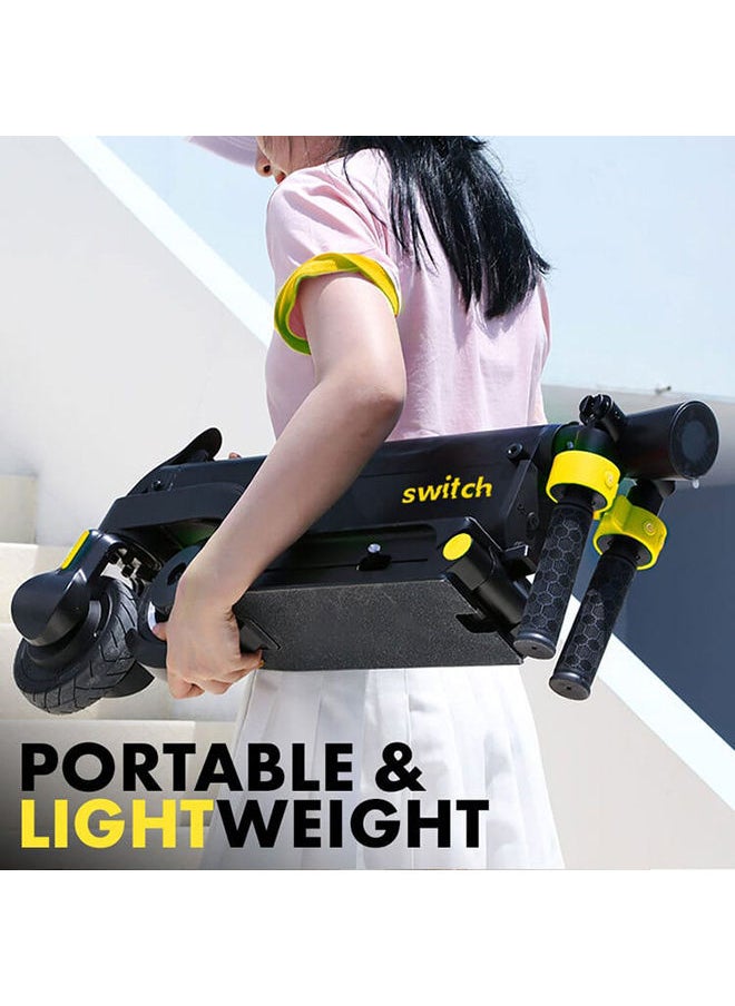 Switch - ES-A125 E-Scooter Backpack Folding Black | Lightweight 250W Electric Scooter for Adults | Max Speed 25 km/h | Range 15-20 km | Fast Folding Mechanism | 5.5" Tires, 2-Year Warranty - Image 1