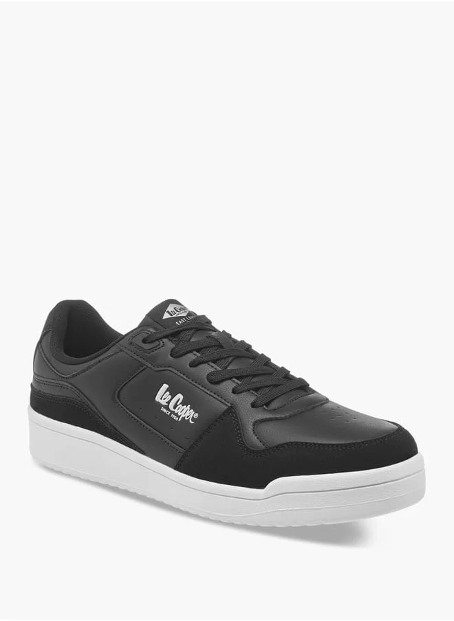 Lee Cooper Men's Panelled Lace-Up Sneakers