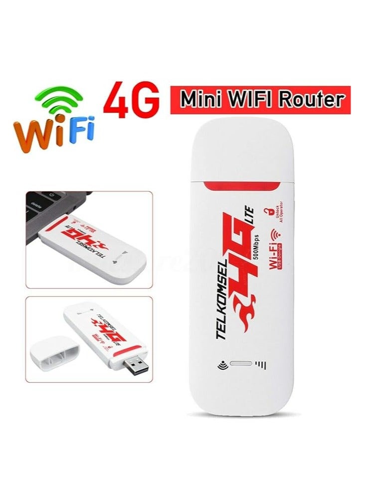 general Portable 4G/3G LTE WiFi Router for AutomoVil Hotspot 150Mbps Wireless USB Dongle Mobile Broadband Modem SIM Card Unlock  - Image 2