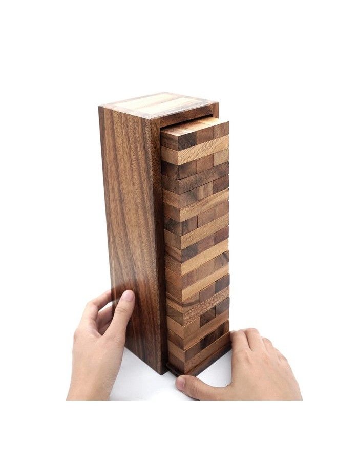 BSIRI - Tumbling Tower Board Games Ideal For Drinking Games Camping Games Party Games For Adults And Outdoor Games For Adults And Family. Classic Stacking Block Games For Challenging Your Skills. - Image 1